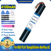 100% Original LOSONCOER 4100mAh J406 Battery For B&amp;O PLAY Bang&amp;Olufsen BeoPlay A2/Active/BeoLit 15/BeoPlayBeoLit 17 Speaker