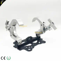 330w16r 350w17r Beam Light Folding Clamp Hook Double Ring Buckle Hook Direct Sales Thick Fixture Load 200kg Foldable Clamp