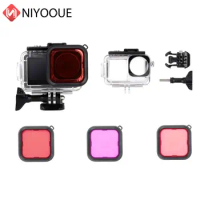 Waterproof Case Diving Filters Protective Housing Shell Underwater Dive Cover Camera Filter for DJI Osmo Action 3 Accessories