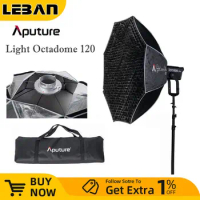 Aputure Light OctaDome 120 Softbox Umbrella Octagon Softbox Bowens Mount Reflector for Aputure LS 1200d Pro 600d Pro 600x Pro