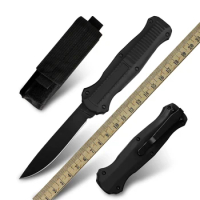 BM Knife OTF 3300 D2 Steel Automatic Knife Field Adventure Survival Knife Military Tactical Self Defense Knife Camping EDC Tools