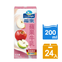 福樂 蘋果口味保久乳(200mlx24入)