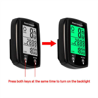 Speedometer Sepeda Digital Odometer Backlit Waterproof 19 Function