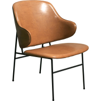 【YOI傢俱】柏克斯休閒椅 棕/墨綠2色可選 休閒椅/餐椅/皮面/單人椅(YBO-179B)