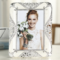 奢華歐式相框擺臺6 7 8 10寸十創意婚紗照相片框相架免費沖洗相片