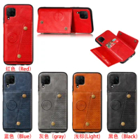 Lightweight Card Leather Case For Samsung Galaxy A72 A32 A52 A22 A12 A13 A23 A33 A53 A73 A42 A82 Back Cases Cover