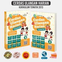 Buku Pelajaran / Buku Sekolah / Buku Tematik : Cerdas Ulangan Harian Tematik SD Kelas 4 PB Press / P