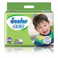 Sealer噓噓樂 輕柔乾爽嬰兒紙尿褲/尿布(XXL 28片x8包/箱購)