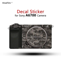 Alpha 6700 Camera Sticker Anti-scratch Protective Skin For Sony A6700 Protector Coat Wrap 3M Vinyl Cover Sticker Film