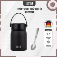 【Sản phẩm bán chạy】 【Hot trend】 Hộp Cơm Giữ Nhiệt LEBENLANG LBL3038 700ml inox 304, Chuẩn Châu Âu, G