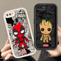 เคสโทรศัพท์, ซิลิโคนการ์ตูนสำหรับ OPPO A5S, A7, A12, F9, F9 Pro, A11K, นุ่ม, วัสดุ TPU, การออกแบบ Gr