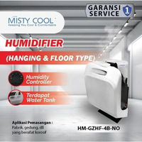 MISTY COOL Humidifier Mist Fan 220V Kipas Kabut Floor Type Pelembap Udara