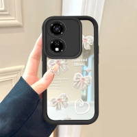 Cocok Untuk Itel P55 5G Casing HP Silikon Sederhana Sweet Stereoscopic Bowknot Cermin Anti Gores 835