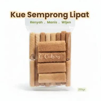 KUE SEMPRONG LIPAT/SEMPRONG DOMPET TERLARIS RASA WIJEN 250 GRAM