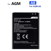 Replacement Mobile Phone Battery For AGM A8, 4050mAh