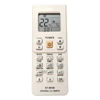 Air Conditioner air conditioning Universal Remote control for Toshiba Panasonic Sanyo Nec Fujitsu Aux KT-9018E 4000 in 1