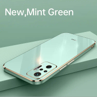 6D Plating Casing Xiaomi Redmi Note 10 Pro 10S Poco M3 Pro X3 GT Rubik's Cube With Straight Edges Si