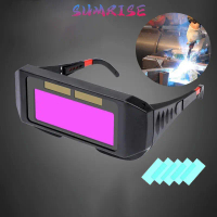 Kacamata Las Terbaik Auto Darkness Kacamata Lensa Kaca Las Kacamata Welding Kacamata Las Otomatis