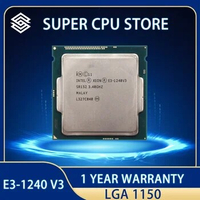 Intel Xeon E3-1240 v3 E3 1240v3 E3 1240 v3 CPU Processor 8M 80W 3.4 GHz Quad-Core Eight-Thread LGA 1150