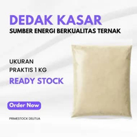 Repack 1 Kg Dedak Halus Padi: Sumber Karbohidrat dan Serat Kasar untuk Pakan Ternak