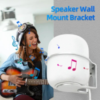 Wall-mounted Smart Speaker Holder Aluminum Alloy Safety Sound Box Stand Prevent Falling Home Decoration for Apple HomePod2 2023