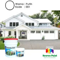 Cat Tembok Eksterior HEAVEN PAINT Waterproof | Pelapis Anti Bocor | Anti Air & Tahan Lama | Putih 00