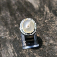 Cincin Batu Akik Combong Alam asli natrural