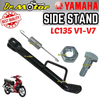 LC135 V1 V2 V3 V4 V5 V6 V7 135LC LC 135 Side Stand Kit Black Spring Nut Screw Tongkat Tepi Kaki Satu