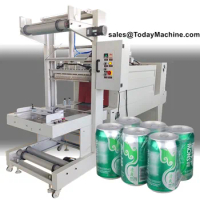 Mineral Water And Beers PE Film Shrink Wrapping Machine