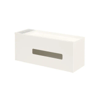 【日本COLLEND】多功能鋼製雙抽兩用面紙盒-2色可選(紙巾盒/衛生紙盒/面紙收納盒)