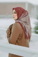 Buttonscarves Frozen Square Teaberry