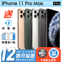 【Apple 蘋果】福利品 iPhone 11 Pro Max 512G 6.5吋 保固12個月 手機醫生官方認證