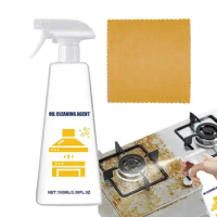 Kitchen Cleaner Spray 100ml Multi-Purpose Kitchen Grease Cleaner Oven Cleaner Oil Stain Cleaner Spray For Range Hood Sink