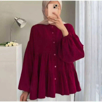 bilqis ZER BLOUSE CASIES MODEL KEKINIAN basic peplum COQUETTE OUTFIT / Atasan Wanita Sora Blouse Wan