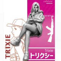 1/35 Scale Unpainted Resin Figure Trixie collection figure
