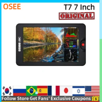 OSEE T7 7 Inch Monitor 3000 Nits DSLR Camera Field 3D Lut HDR 1920×1200 Full HD Monitor IPS Support 4K HDMI Input &amp; Output Extr