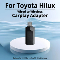 Mini Apple Carplay Adapter New Smart AI Box for Toyota Hilux Car OEM Wired Car Play To Wireless Carplay Plug and Play USB Dongle