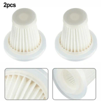 2 Pcs Filtes For Car Vacuum Cleaner Replace Accessories Washable Filters Cartridges Cordless Vacuum Cleaners Filters