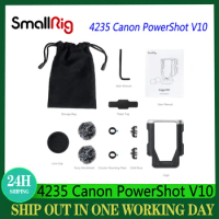 SmallRig 4235 Cage Kit for Canon PowerShot V10 Furry Windshield for Canon PowerShot V10 Camera Accessories