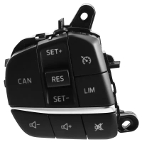 Left Side Steering Control Switch H1BT9E740AB H1BT-9E740-AB H1BZ9C888D 2127976 for Ford Fiesta Focus
