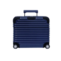 【UniSync】AirPods Pro 1/2代滾動行李箱造型防塵耳機保護套 藍