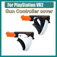 Gun Handle Controller Handle for Playstation VR2 Toch Controller Grip Enhanced FPS Shooter PS VR Games