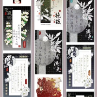 Astrology Fairy Girl II Washi PET Tape for Planner Card Making DIY Scrapbooking Plan Decorative Sticker