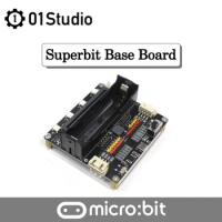 01Studio SuperBit Base Board MicroBit Micro:bit Expanding Board Programming with Blocks
