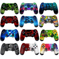 Skin Sticker For PlayStation 4 PS4 Joystick Controller Gameing Accessories Anti-slip Decoration Protective Stickers Decal Skins