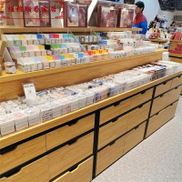 文具店方盒超市收納盒亞克力陳列橡皮膠帶方案一分隔架柜盒商品