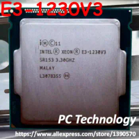 Original Intel Xeon E3-1230V3 CPU 3.30GHz 8M LGA1150 Quad-core Desktop E3-1230 V3 processor Free shipping E3 1230 V3 E3 1230V3