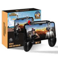 PUBG mobile game joystick with three independent free fire buttons Gamepad mobile trigger controller for iPhone Android Phones
