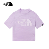 【The North Face】北面UE女款紫色吸濕排汗舒適透氣短袖T恤｜886APMI