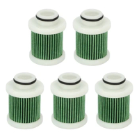 Top!-5Pcs 6D8-WS24A-00 4-Stroke Fuel Filter For Yamaha 40-115Hp F40A F50 T50 F60 T60-Gasoline Engine Marine Outboard Filter